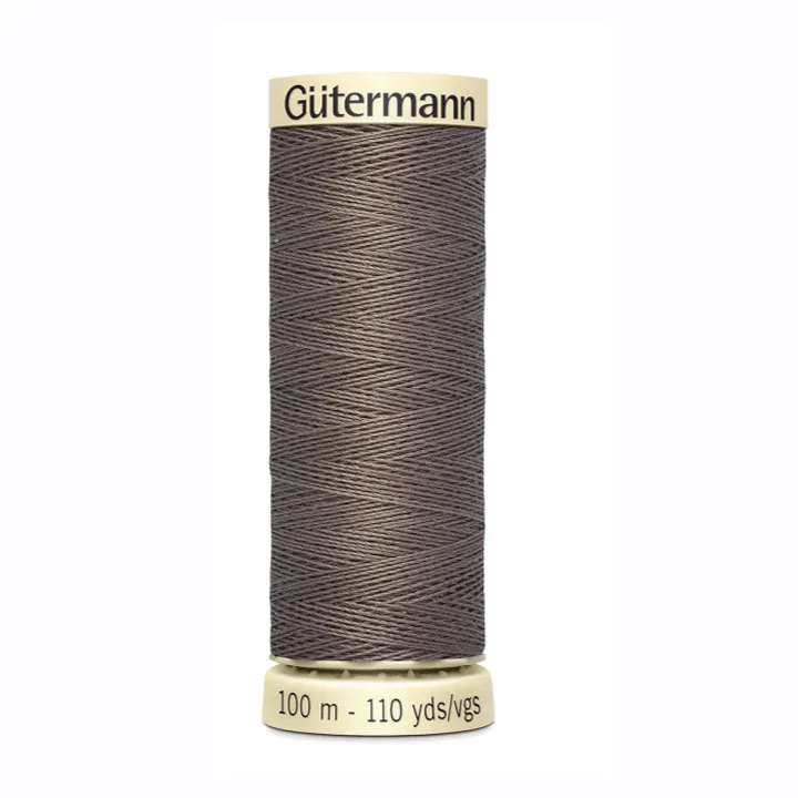 586 Dark Taupe 2 ~ Sew-All Gutermann Polyester Thread ~ 100-Meter