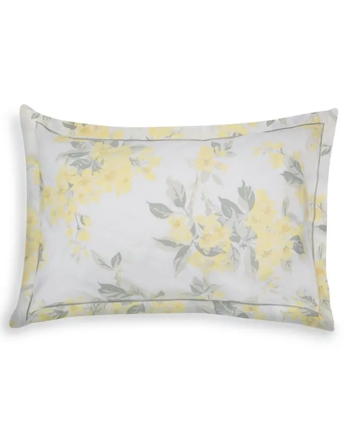 Apple Blossom Sunshine Print Pillowcase