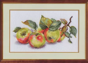 Apples 5-09 Counted Cross-Stitch Kit