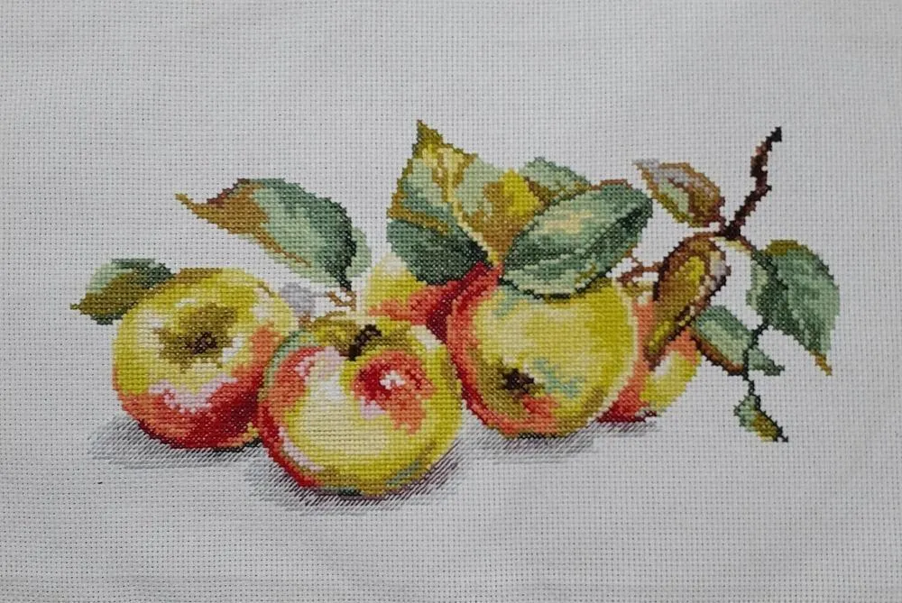 Apples 5-09 Counted Cross-Stitch Kit