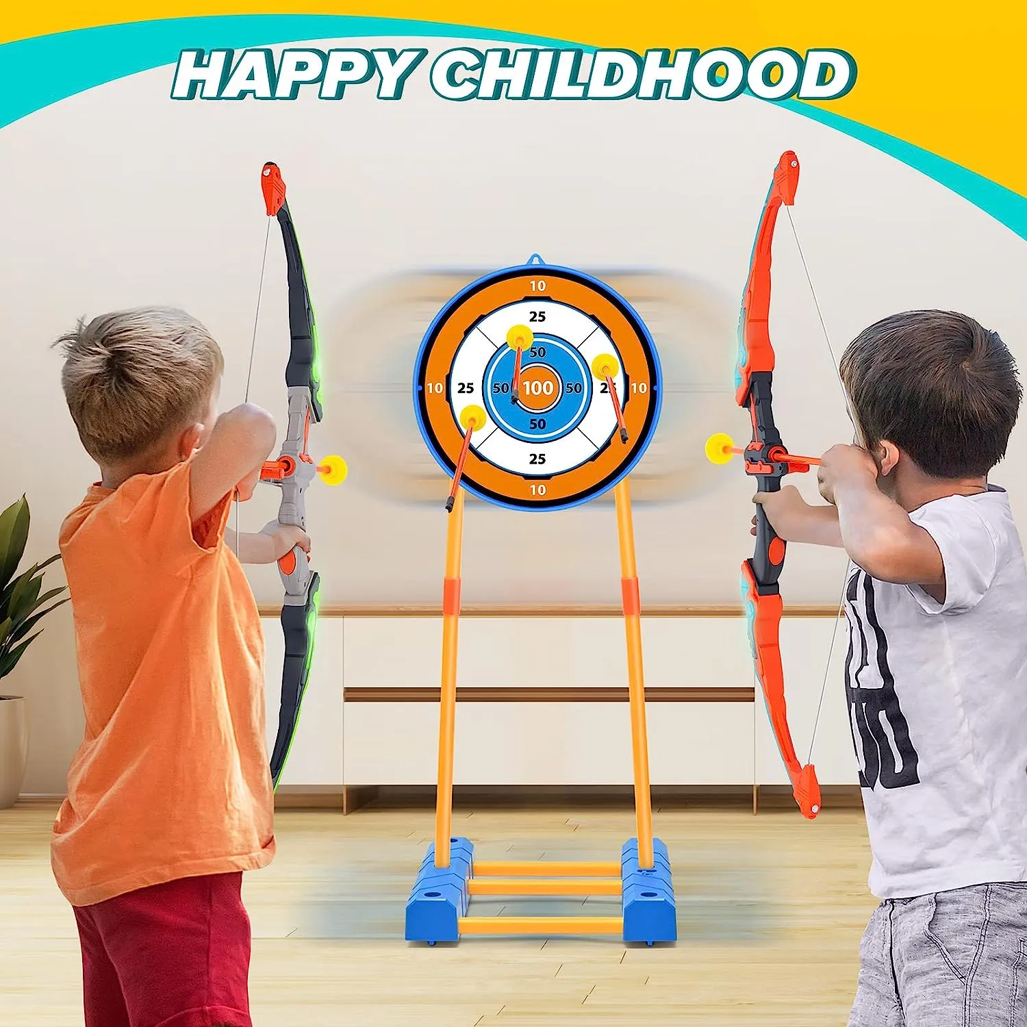 Bow and Arrow for Kids, [2024 New] Archery Toy Set