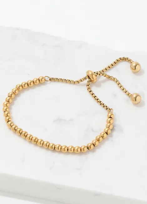 Bracelet | Beads | 18K Gold Plated