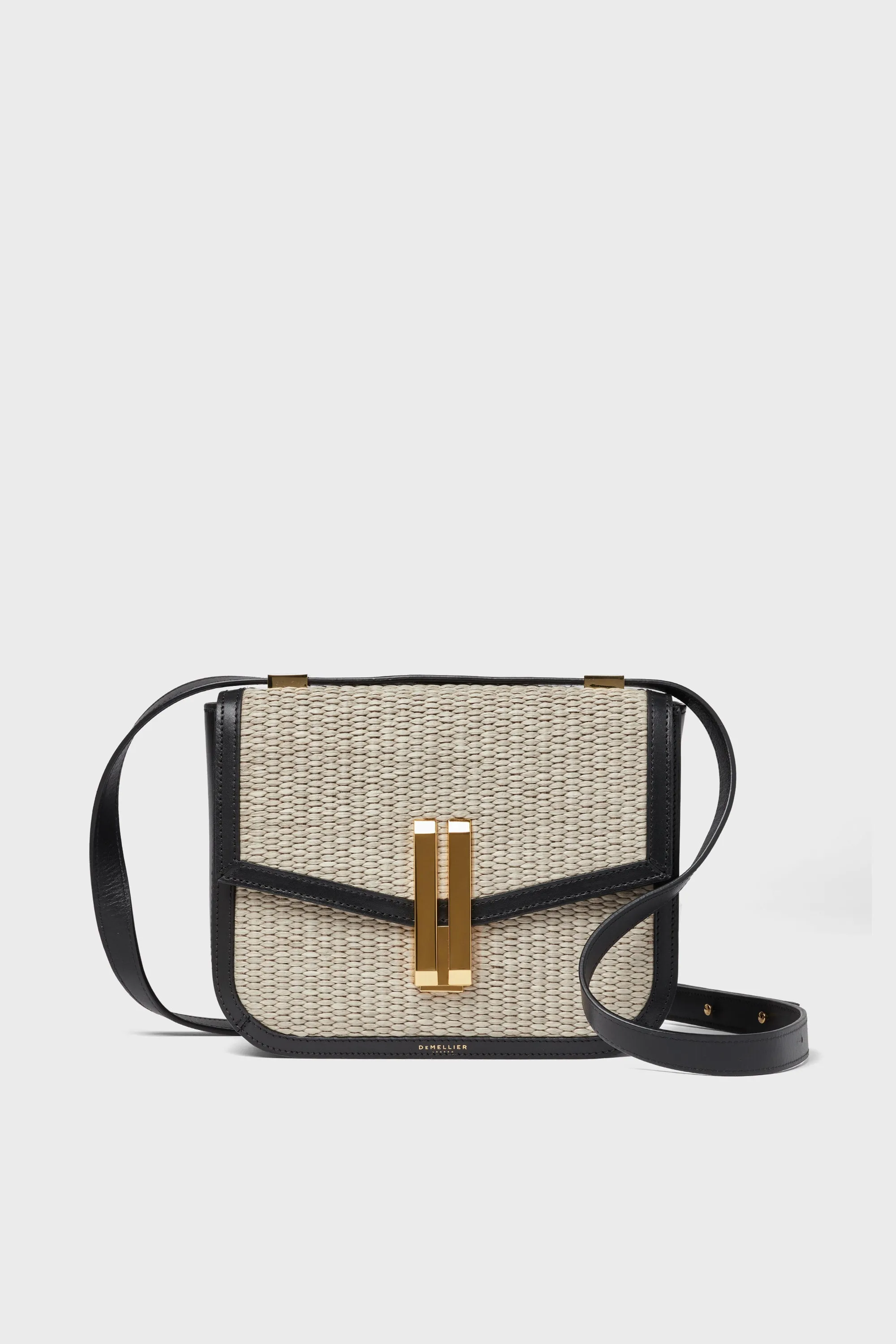 Deep Taupe Raffia Vancouver Bag