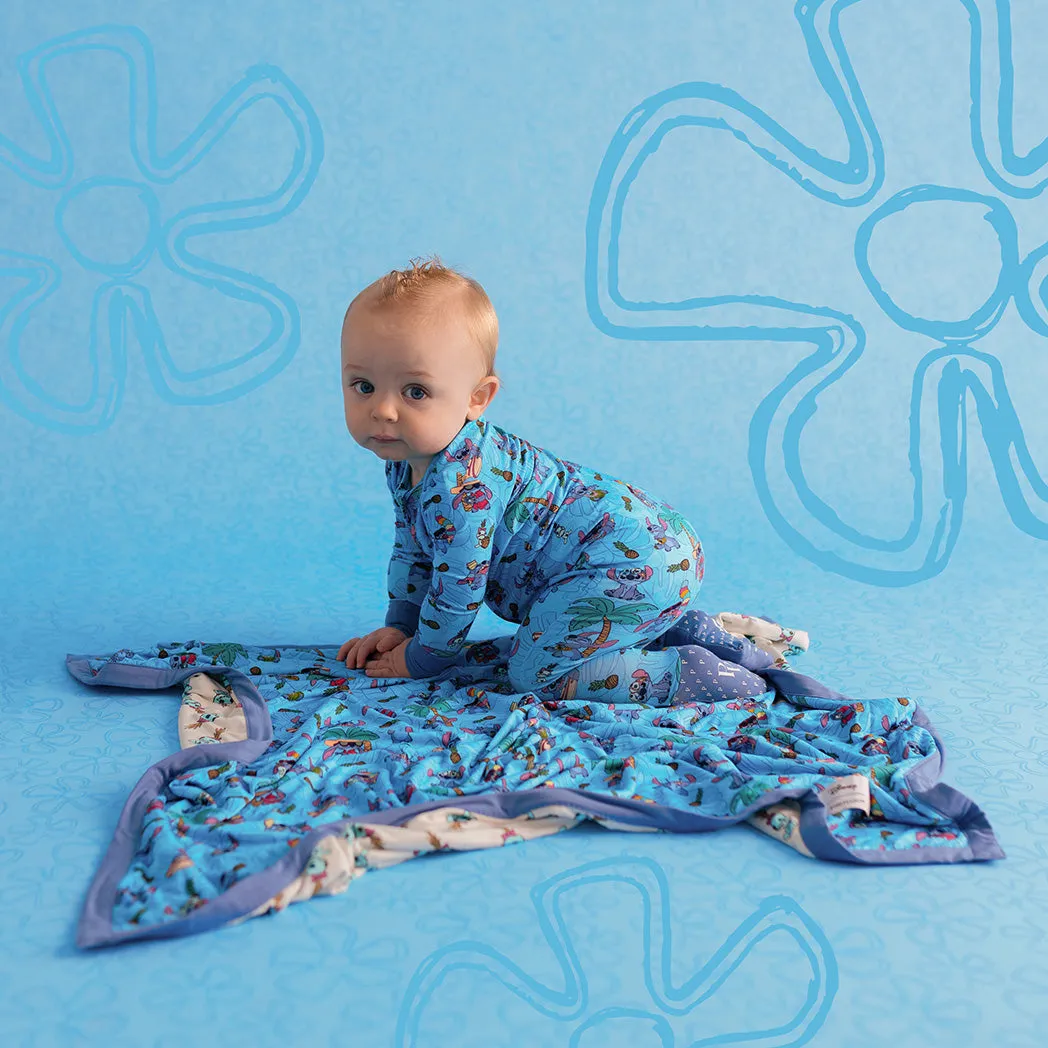 Disney Tropical Stitch & Scrump Luxette Patoo® Blanket