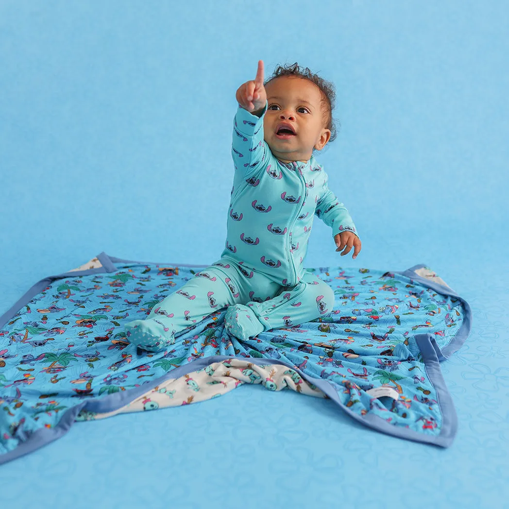 Disney Tropical Stitch & Scrump Luxette Patoo® Blanket