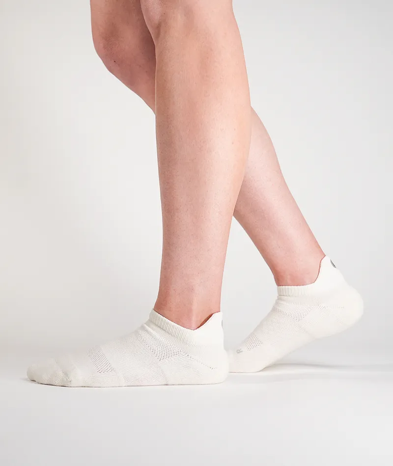 Everyday Merino Ankle Socks Off White