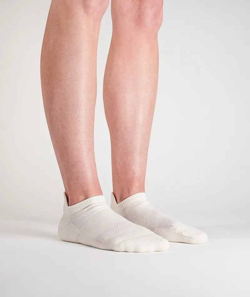 Everyday Merino Ankle Socks Off White