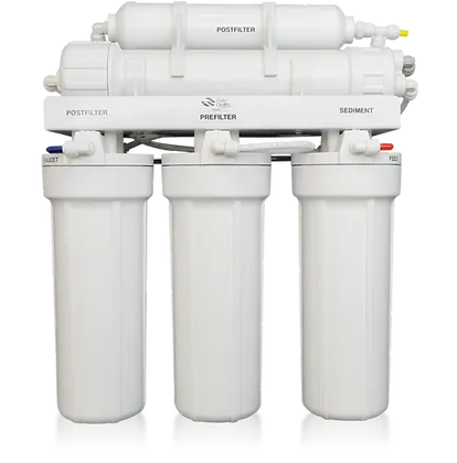 EWS - Reverse Osmosis Systems - RU500T35 5-Stage Filtration System and Booster Pump (w/ Dispenser)