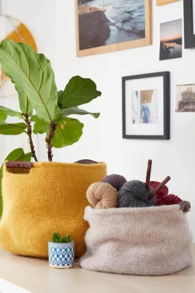 Felted Baskets