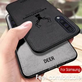 Galaxy A50s Deer Pattern Inspirational Soft Case