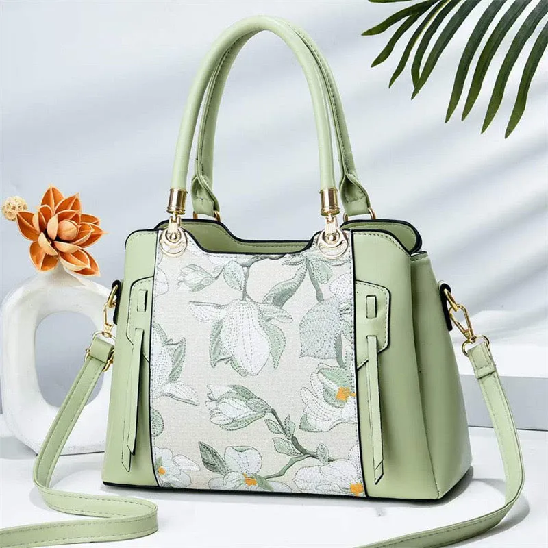 Green Handbags For Womens 6996-2