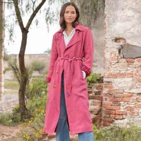 Gretchen Linen Trench - Petites