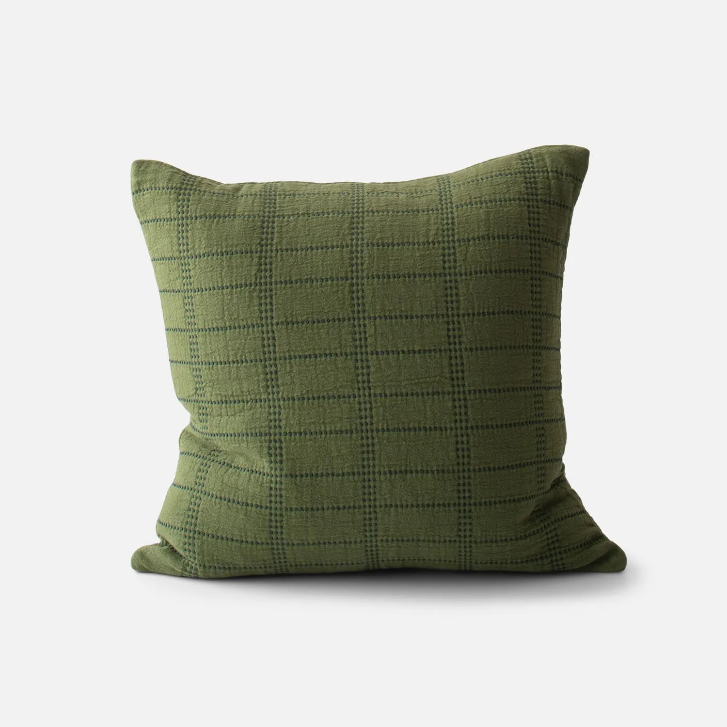 Grid Stitch Pillow