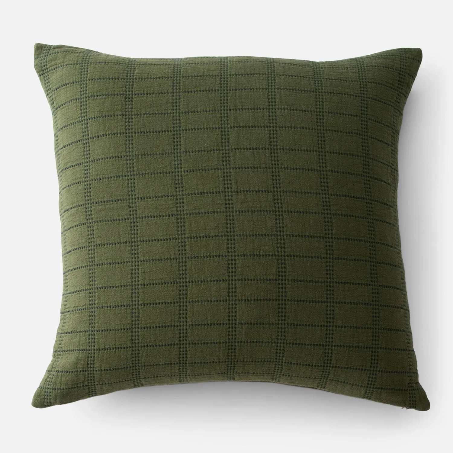 Grid Stitch Pillow