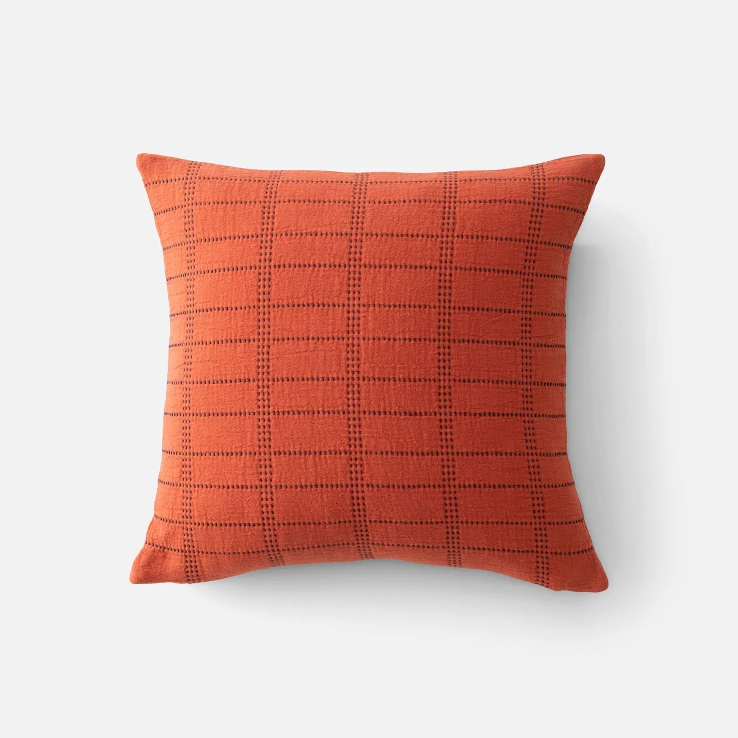 Grid Stitch Pillow