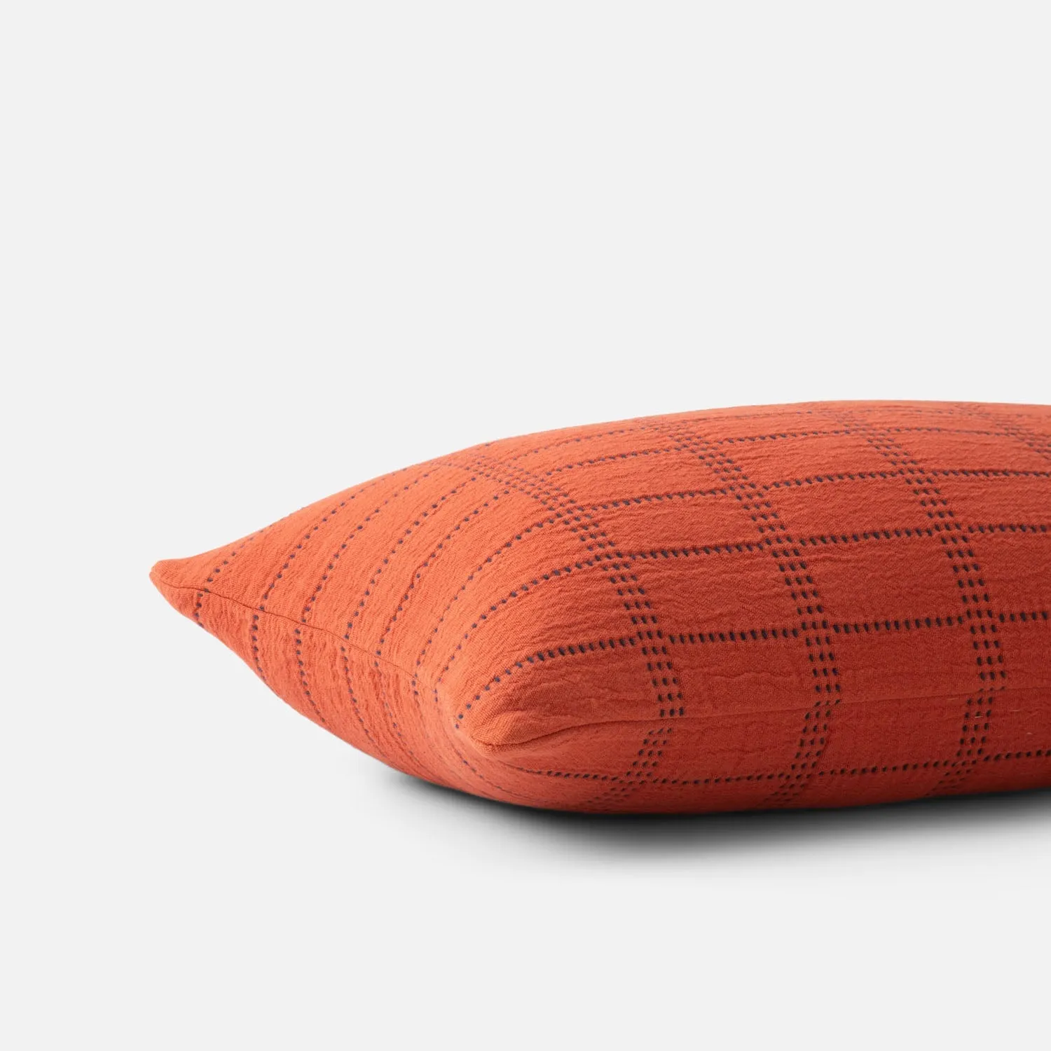 Grid Stitch Pillow