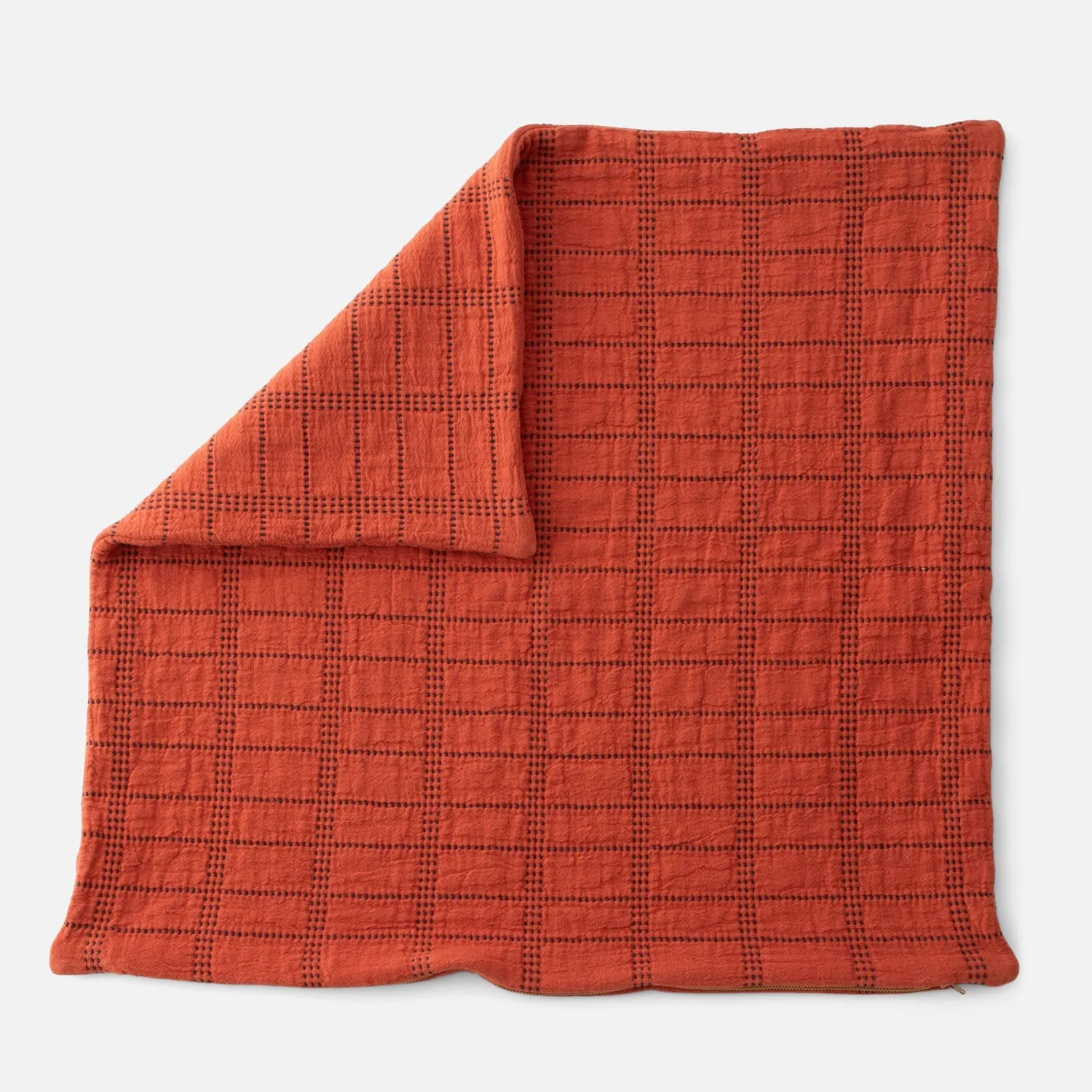 Grid Stitch Pillow