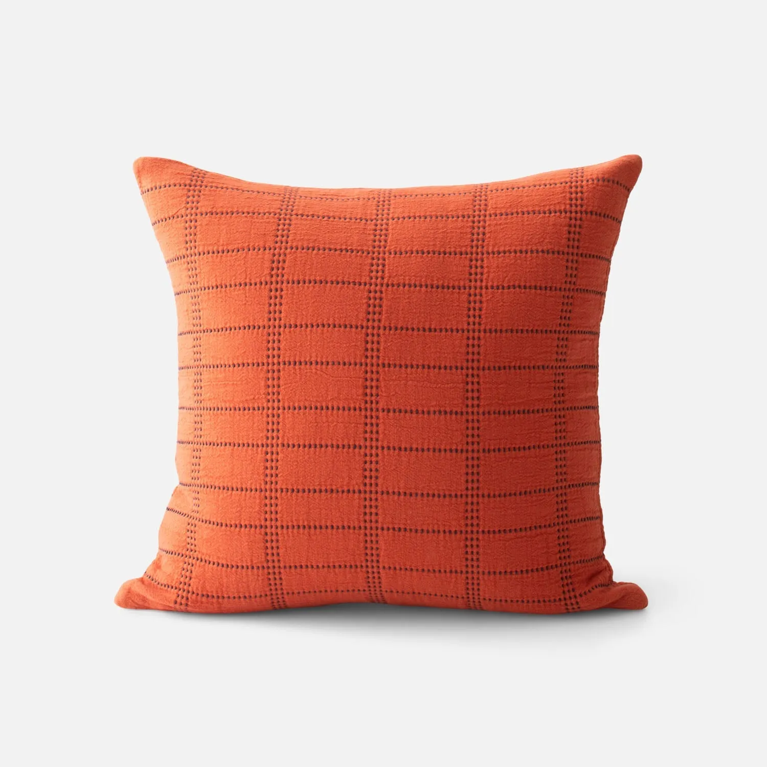 Grid Stitch Pillow