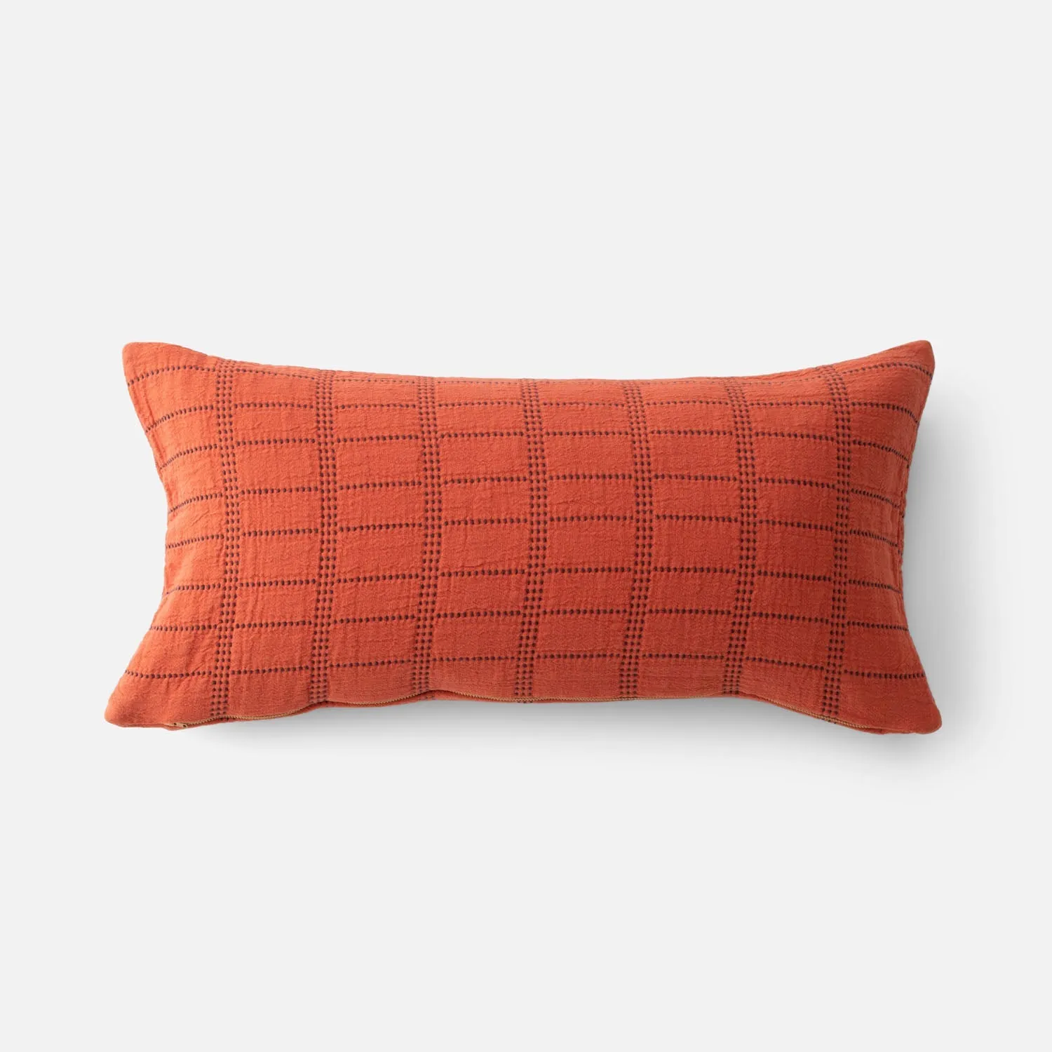 Grid Stitch Pillow