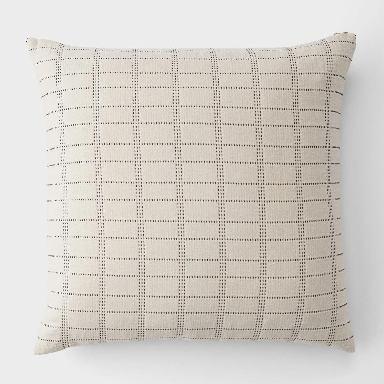 Grid Stitch Pillow