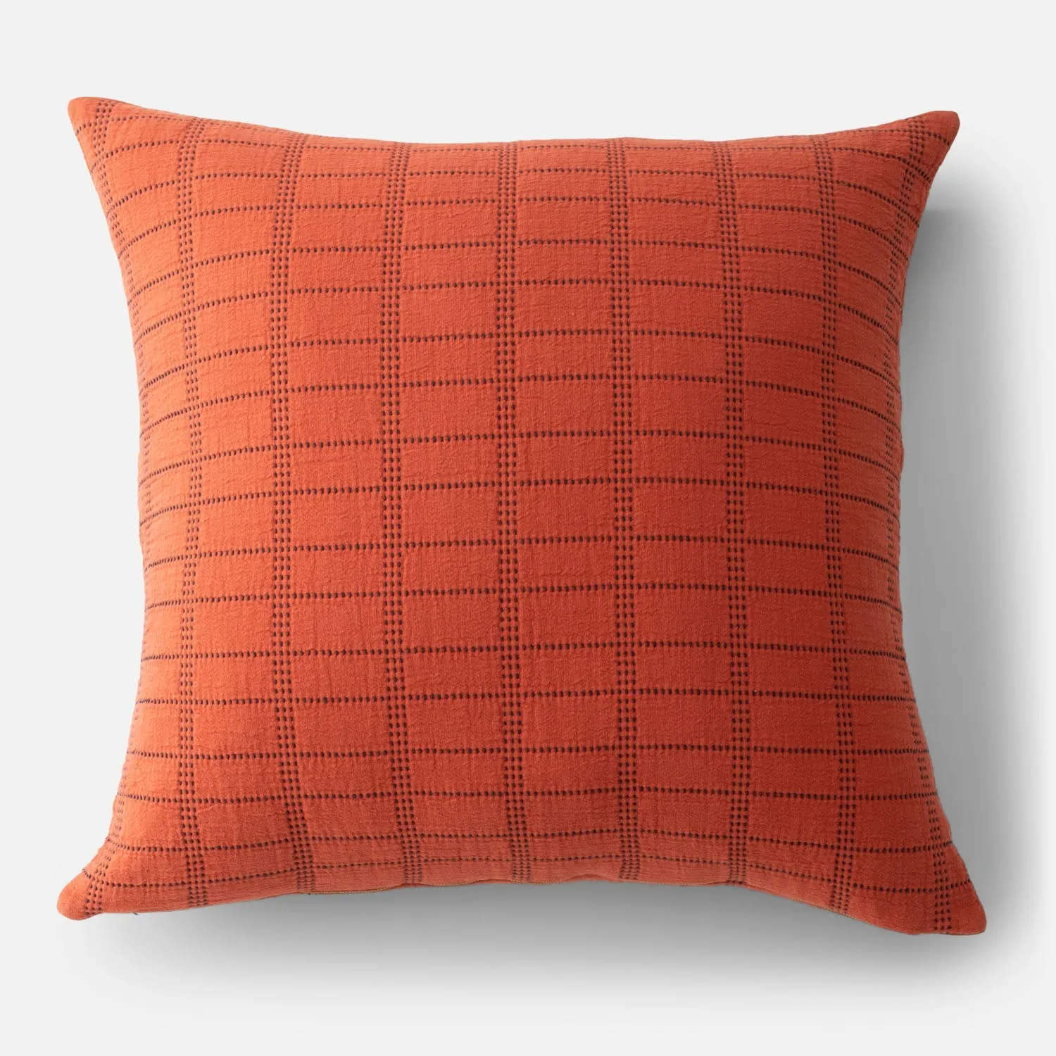 Grid Stitch Pillow