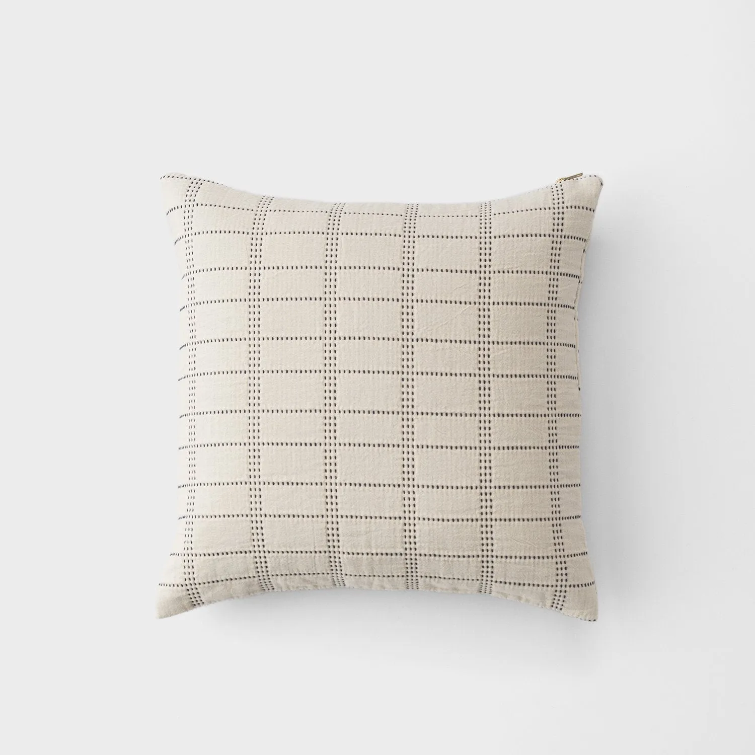 Grid Stitch Pillow