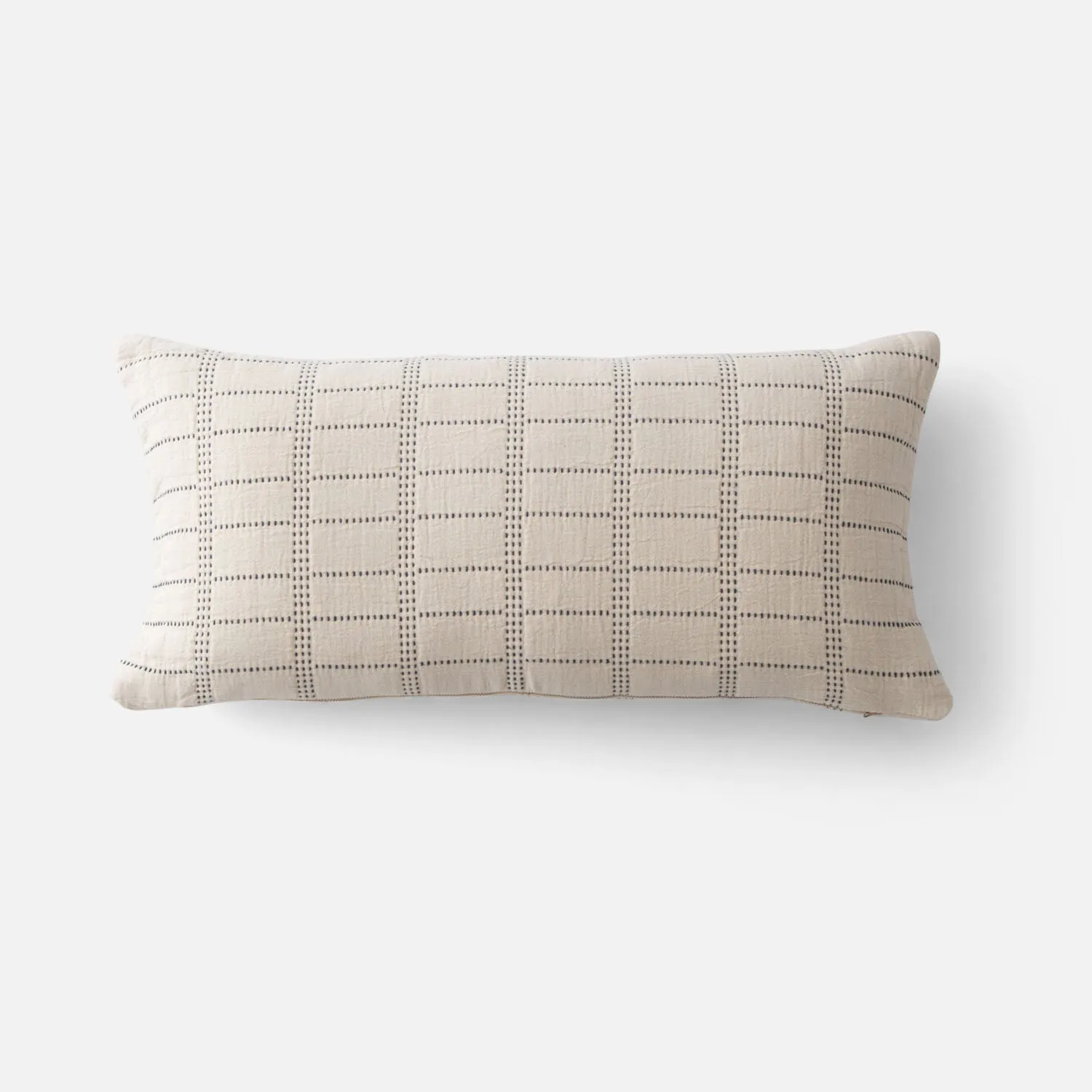 Grid Stitch Pillow