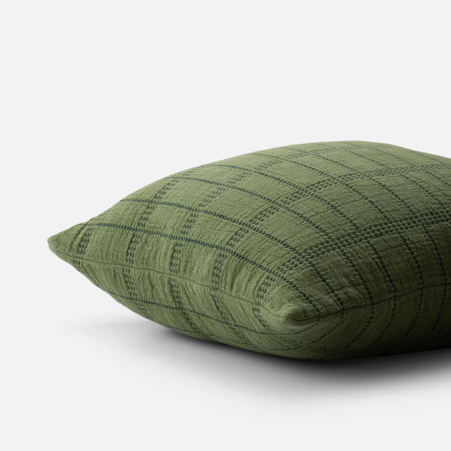 Grid Stitch Pillow