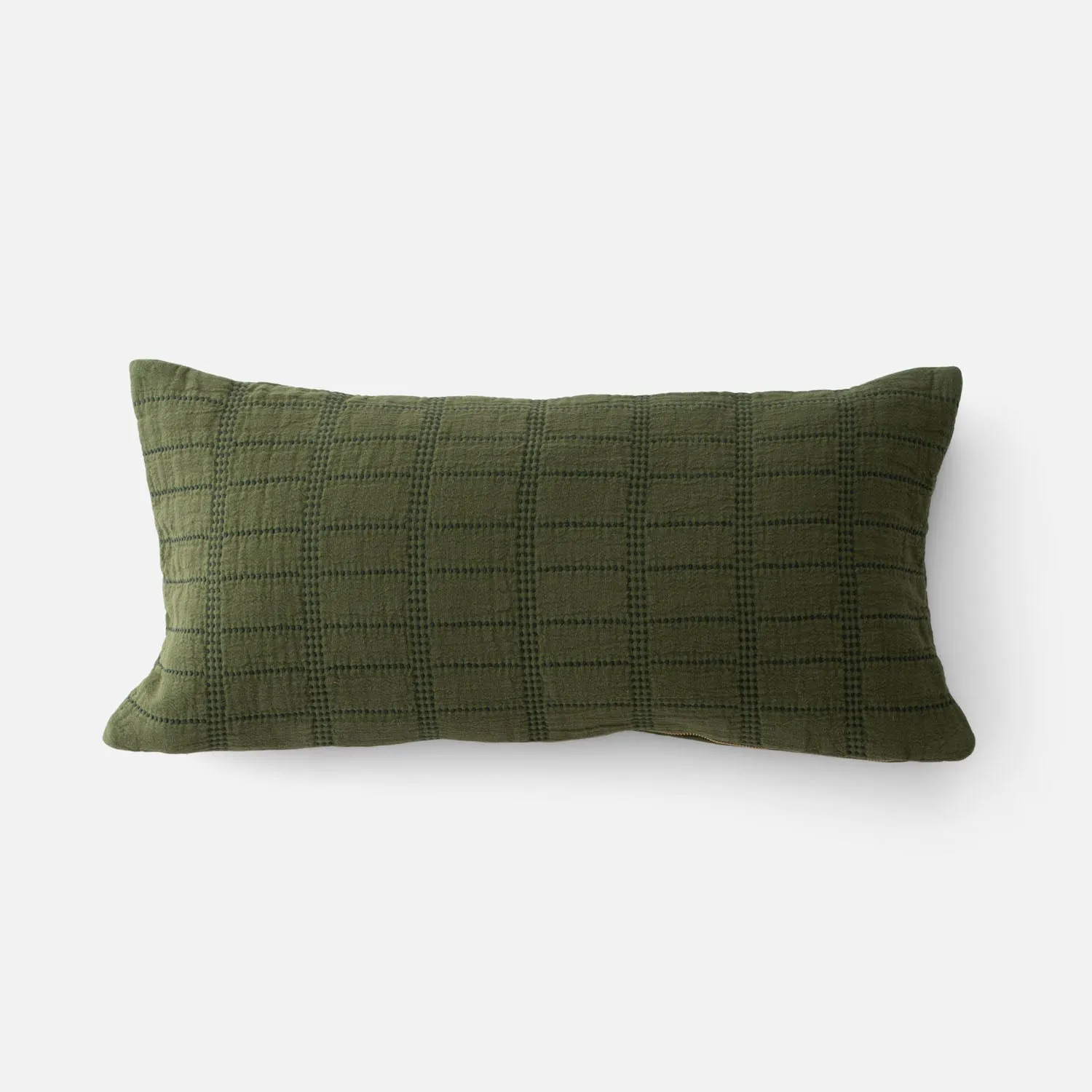 Grid Stitch Pillow