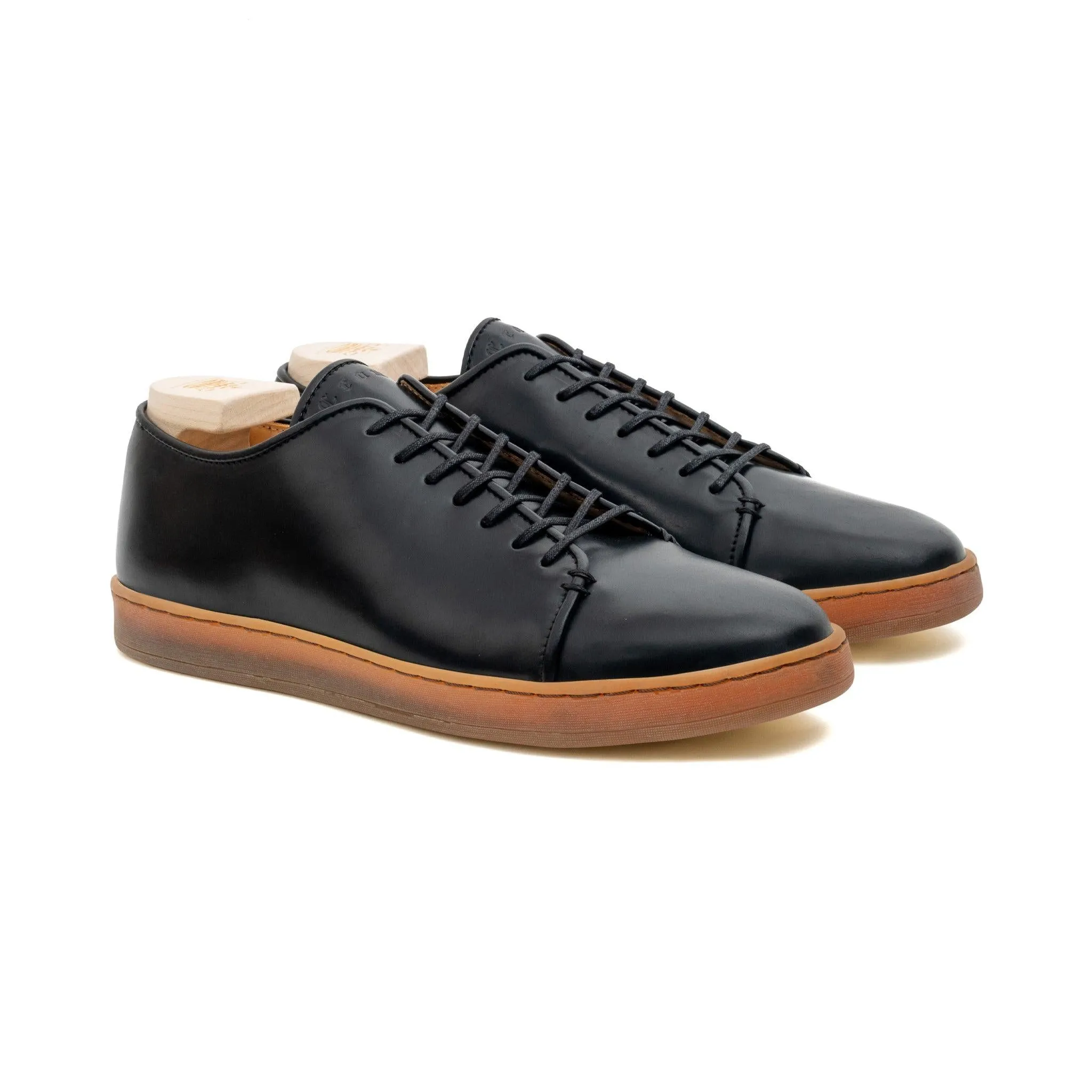 Harlestone Derby - Horween Black Shell Cordovan