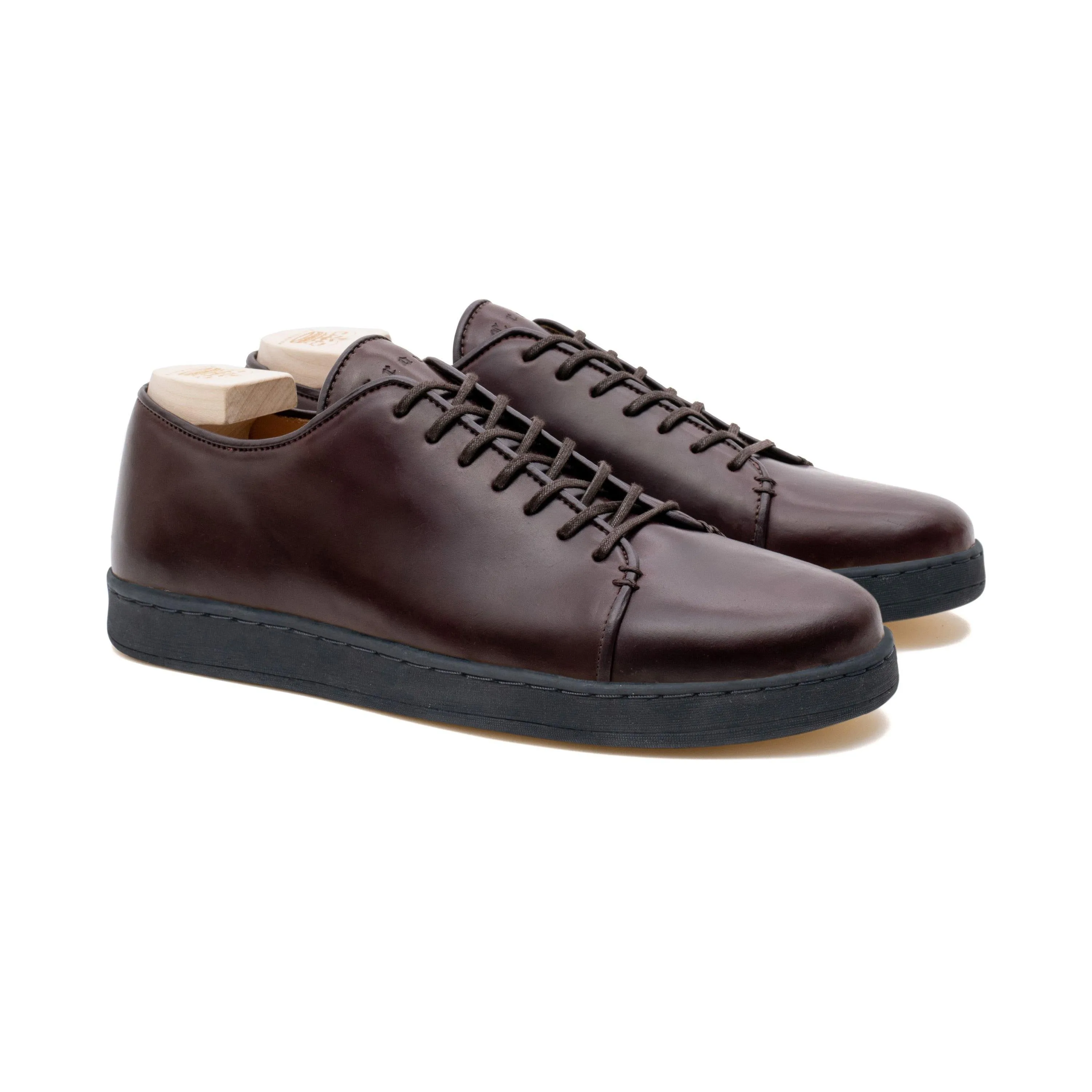 Harlestone Derby - Horween No 8 Shell Cordovan - Deluxe Care Pack