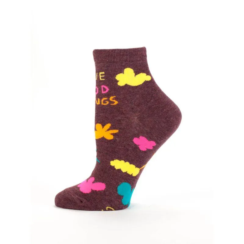 I Have Mood Swings Socks - Women's Ankle Sock