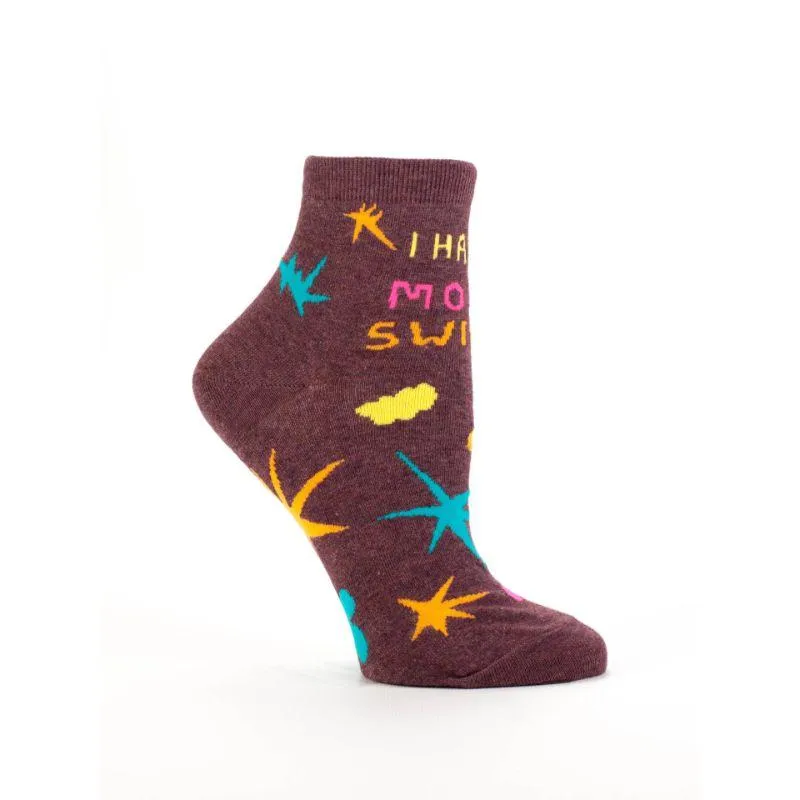 I Have Mood Swings Socks - Women's Ankle Sock