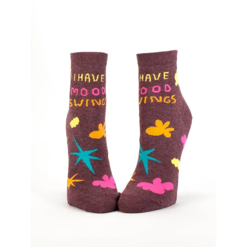 I Have Mood Swings Socks - Women's Ankle Sock