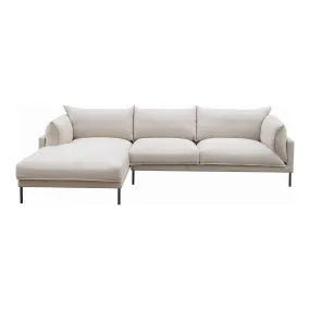 Jamara - Left-Facing Sectional - Natural