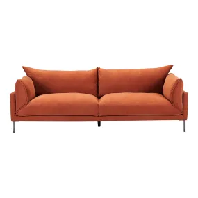 Jamara - Sofa - Burnt Auburn