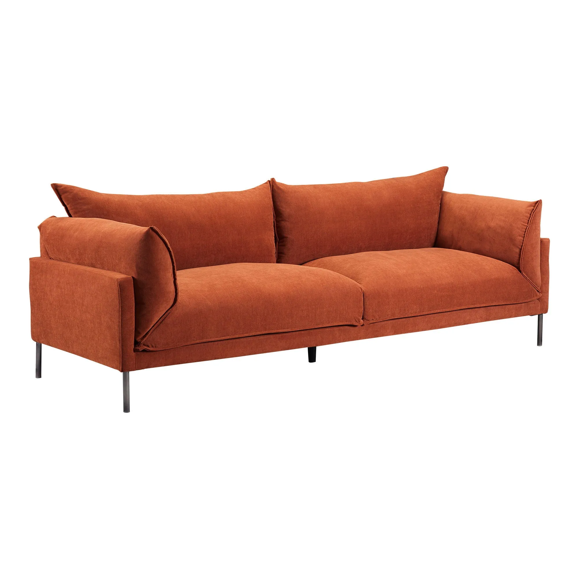 Jamara - Sofa - Burnt Auburn