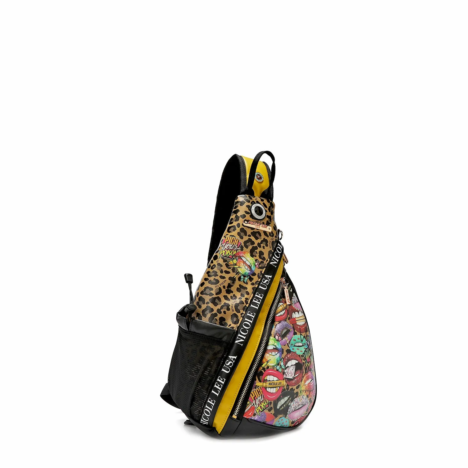 JAZMIN SLING BACKPACK WITH EARPHONE PORT