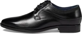 Johnston & Murphy Gibbons Plain Toe Blk