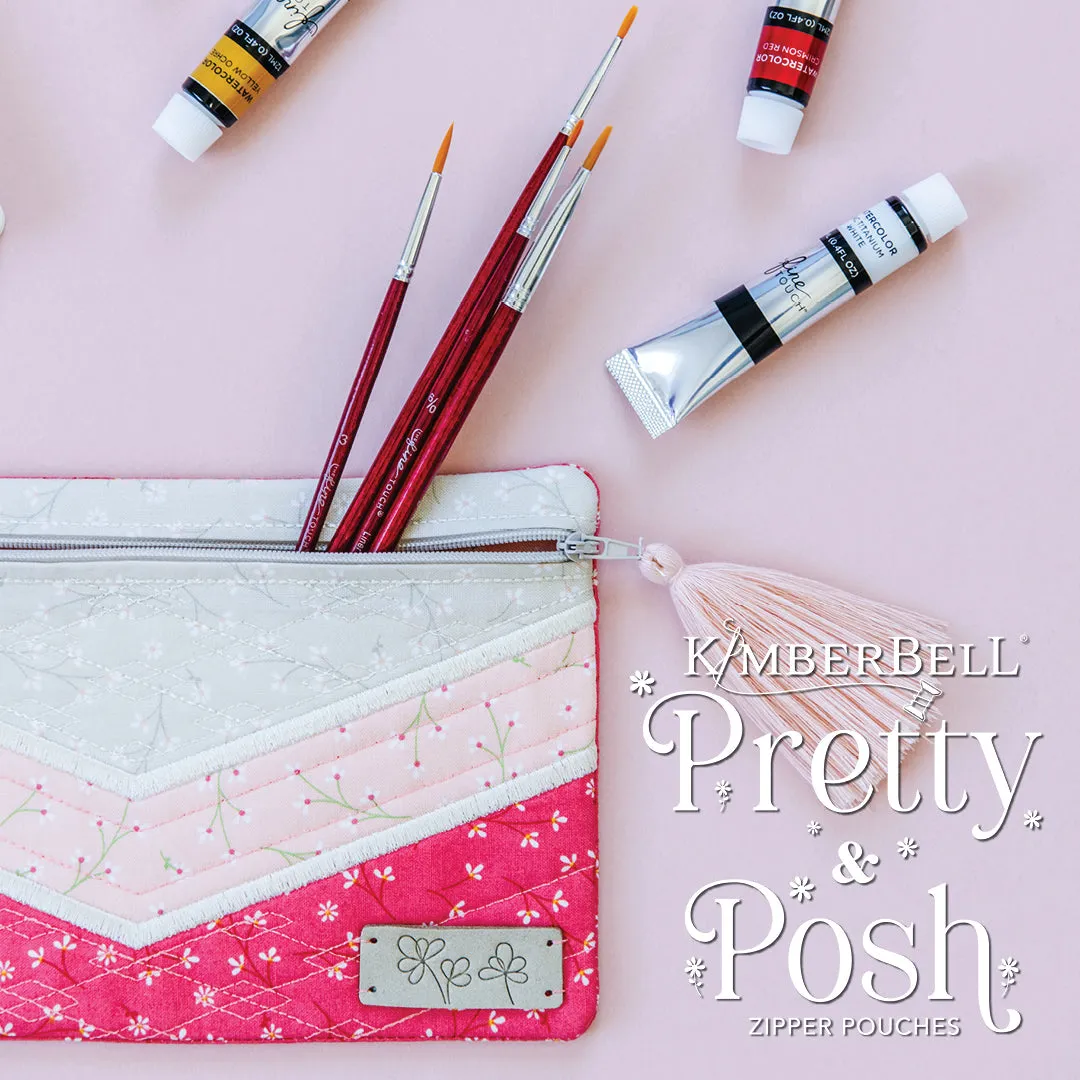 Kimberbell Pretty & Posh Zipper Pouches CD