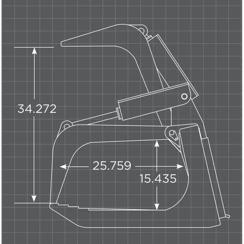 Loflin Fabrication Medium Duty Root Grapple