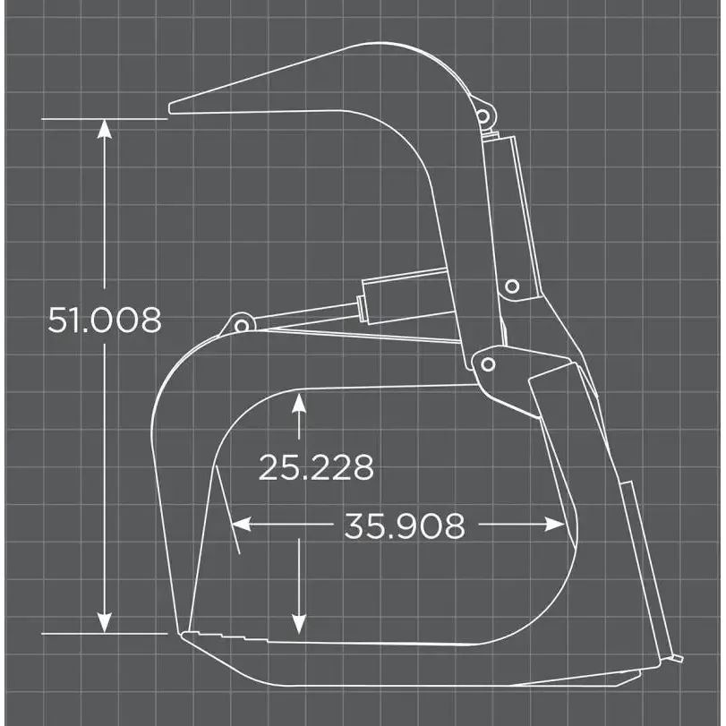 Loflin Fabrication Monster Root Grapple