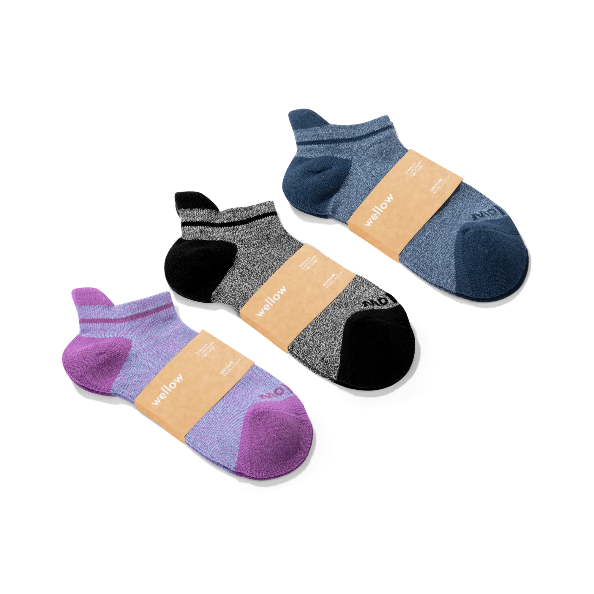 Lunar Twist Trio - Ankle Sock - 3 Pack