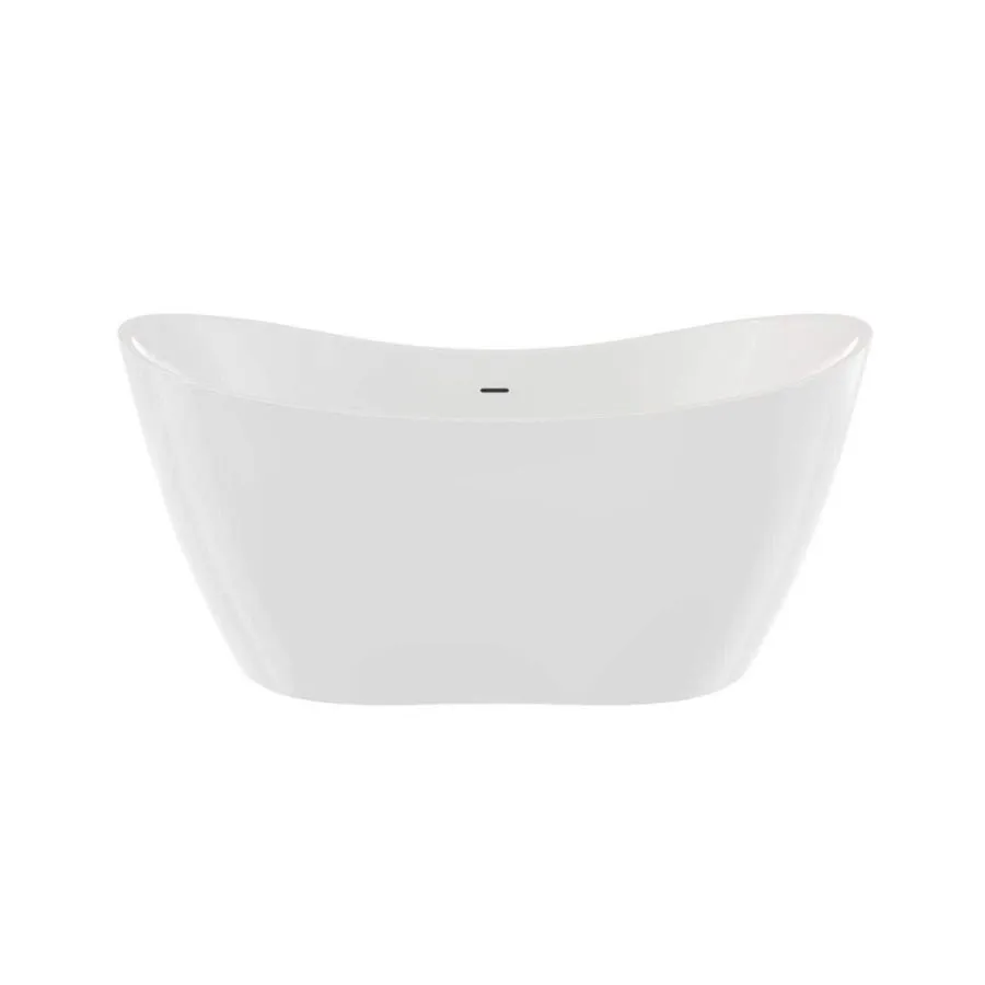 Maidstone - Essential Collection Acrylic Tubs - Millie Acrylic Contemporary Double Slipper Tub