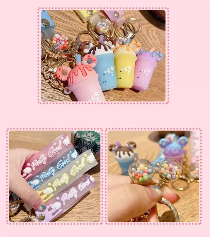 Milkshake - Icecream Keychains