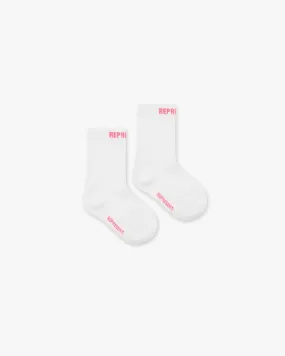 Mini Represent Socks - 3 Pack - Bubblegum Pink