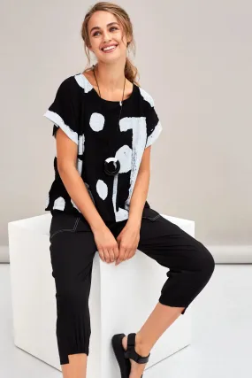 Naya Spot Print Top