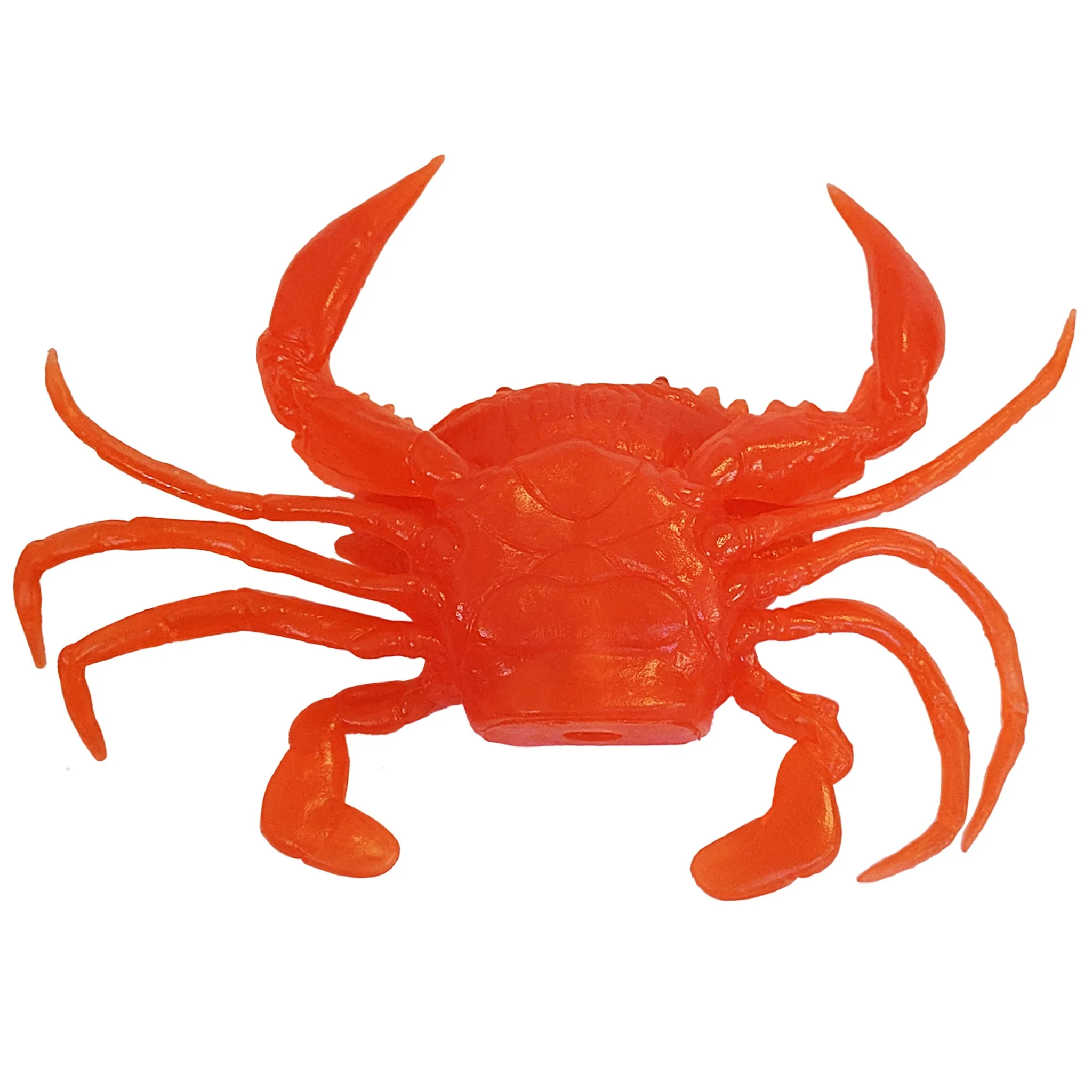 Orange Crab Squeak Toy