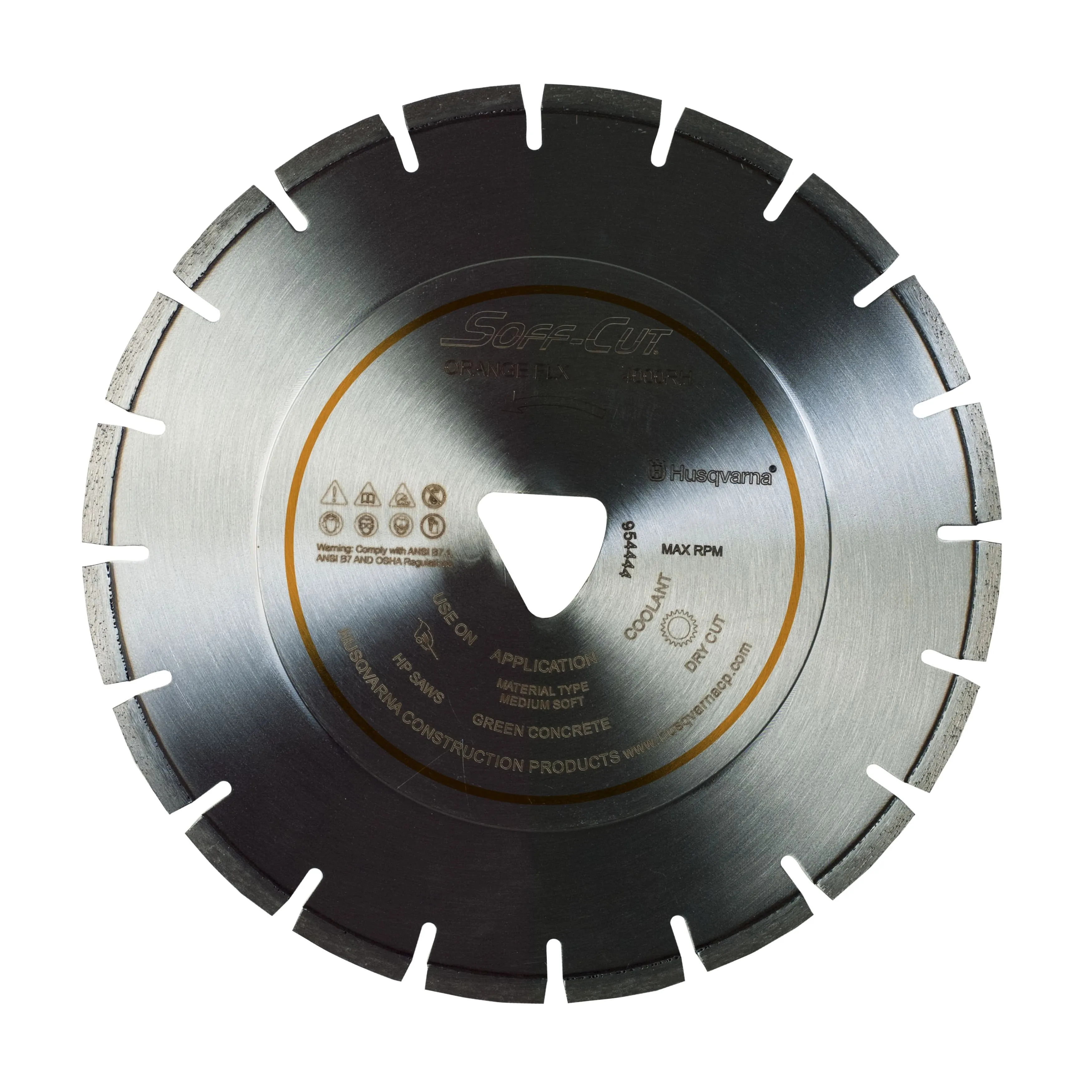 Soff Cut FLX Thin Ultra-Early Entry Husqvarna Diamond Blade Series