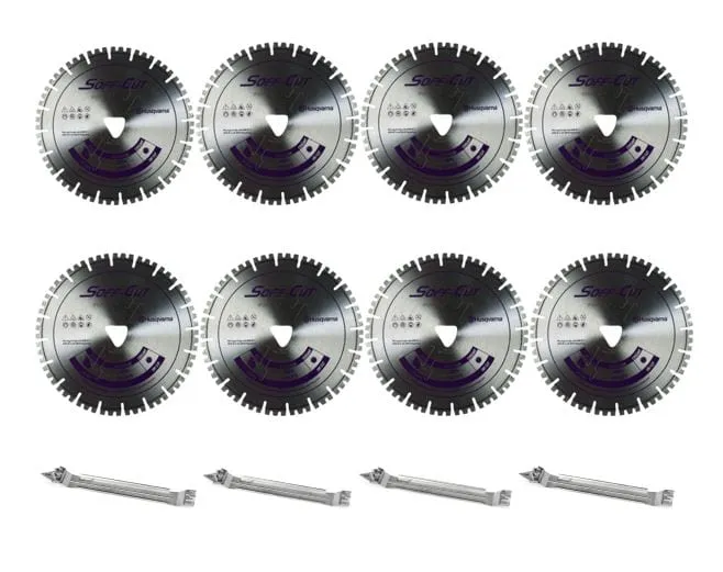 Soff Cut Vari-Cut Husqvarna Diamond Blade 10 Pack